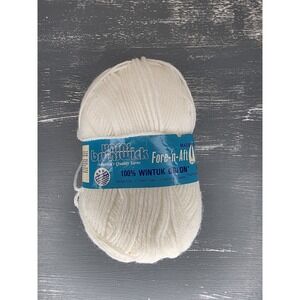 Vintage Brunswick Fore N Aft‎ Sport 100% Wintuck Orlon Acrylic #6000 White